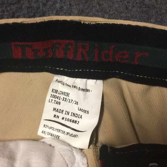 Breeches/pantalon De Montar Hombre Beige Tuff Rider. | Cuotas sin interés